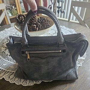 Rebecca MINKOFF SMOKEY BLUE/GRAY SUEDE LEATHER 🌿